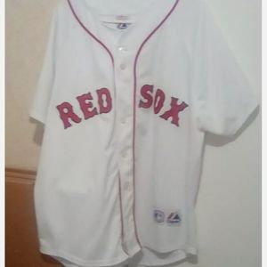 Majestic Red Sox 2007 World Series LG Official MLB Mens Jersey